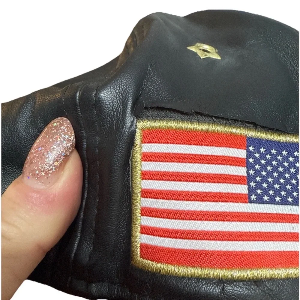 New Era USA Gold Olympics 9FIFTY Leather Hat “To The Victor Goes The Gold”